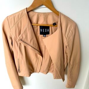 Veda Dali Leather Jacket NudeS